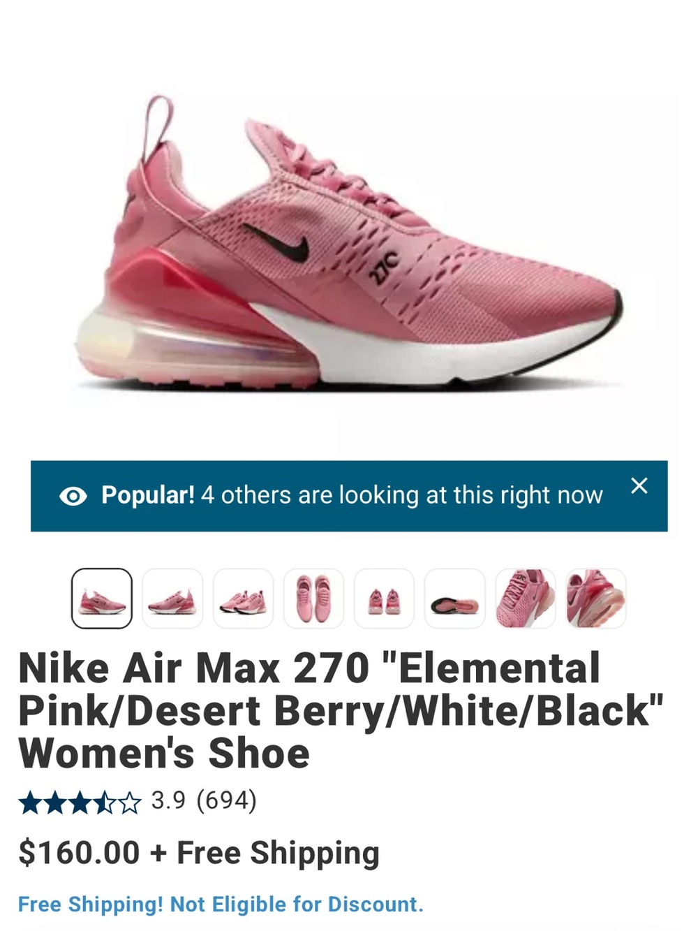 Women’s Nike Air Max 270